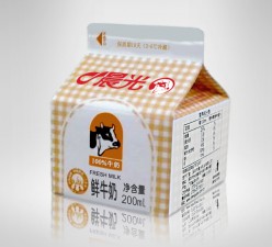 晨光鲜奶200ml