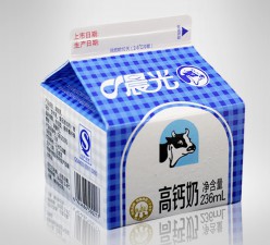 晨光高钙奶236ml